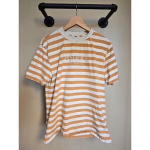 Guess‎ originals crewneck striped short sleeve t shirt size medium